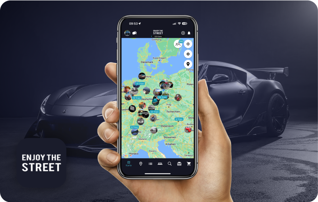 Enjoy the Street - Social Media App